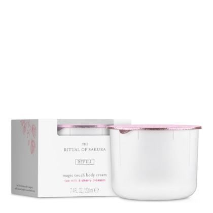 220ML RITUALS THE RITUAL OF SAKURA Recharge crème corps lait de riz & fleur de cerisier  1 of 4 