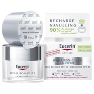 50mL EUCERIN HYALURON-FILLER 3x effect recharge anti-âge soin de Jour SPF 15 peau sèche  1 of 2 