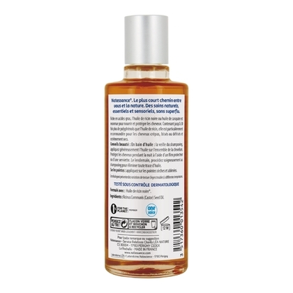 100ML Natessance LIFT'ARGAN Huile cheveux nourrit et protège  Carapate Ricin Noire  1 of 2 