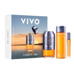  CERRUTI 1881 VIVO Coffret - eau de parfum + vaporisateur de voyage + gel douche parfumé  1 of 1 Coffret - eau de parfum + vaporisateur de voyage + gel douche parfumé