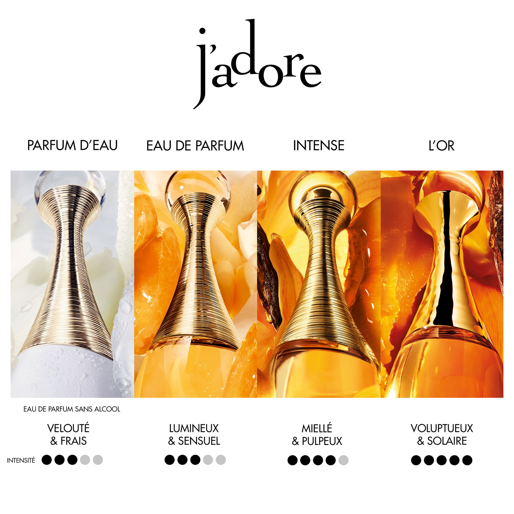 100ML DIOR J'ADORE PARFUM D'EAU Eau de parfum sans alcool 1 of 4