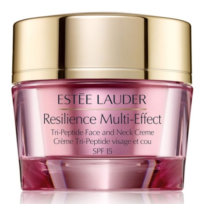 50mL Estée Lauder RESILIENCE LIFT Crème tri-peptide visage et cou - peaux sèches  1 of 4 