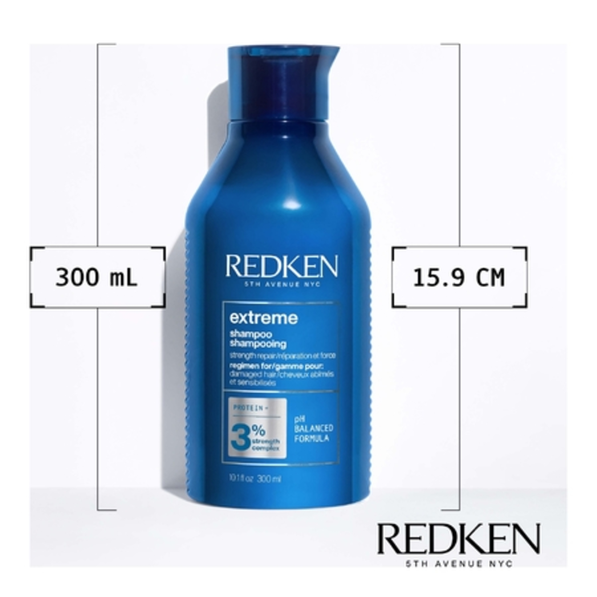 Shampoing fortifiant cheveux fragilisés