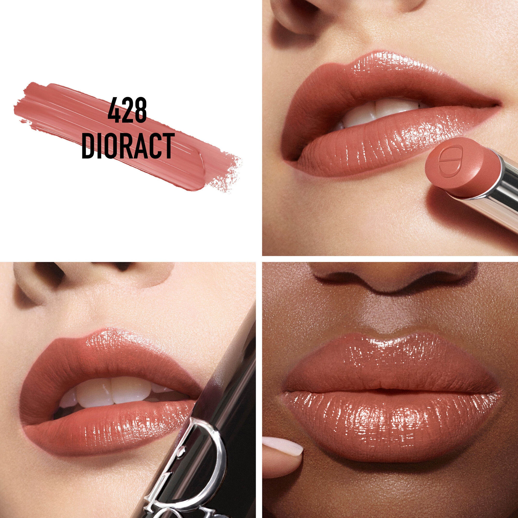  DIOR DIOR ADDICT Rouge à lèvres brillant - 90 % d'origine naturelle - rechargeable  1 of 4 