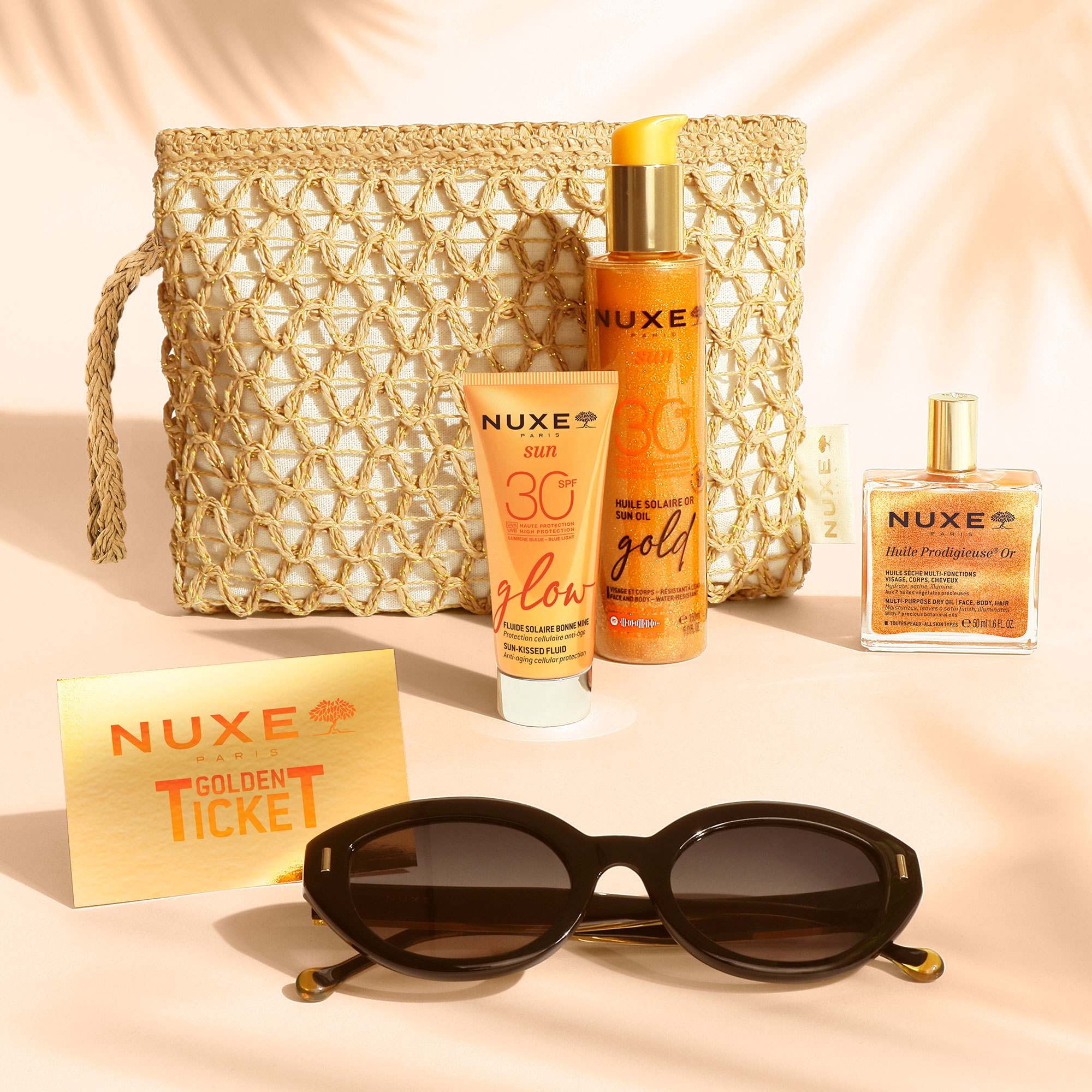  Nuxe NUXE SUN Coffret - votre routine dorée de l'été  1 of 2 