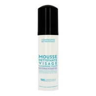 Mousse nettoyante visage eau florale de bleuet bio