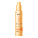 150ml Nuxe NUXE SUN Spray fondant visage & corps haute protection spf30  1 of 4 Spray fondant visage & corps haute protection spf30