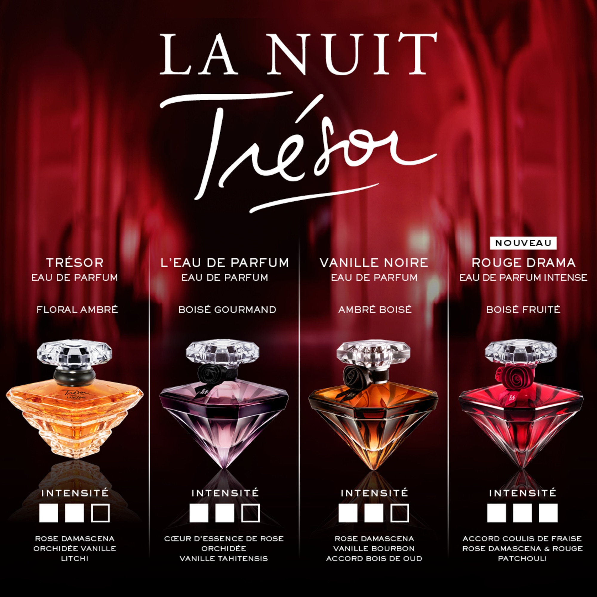 100ML Lancôme LA NUIT TRESOR Eau de parfum  1 of 4 
