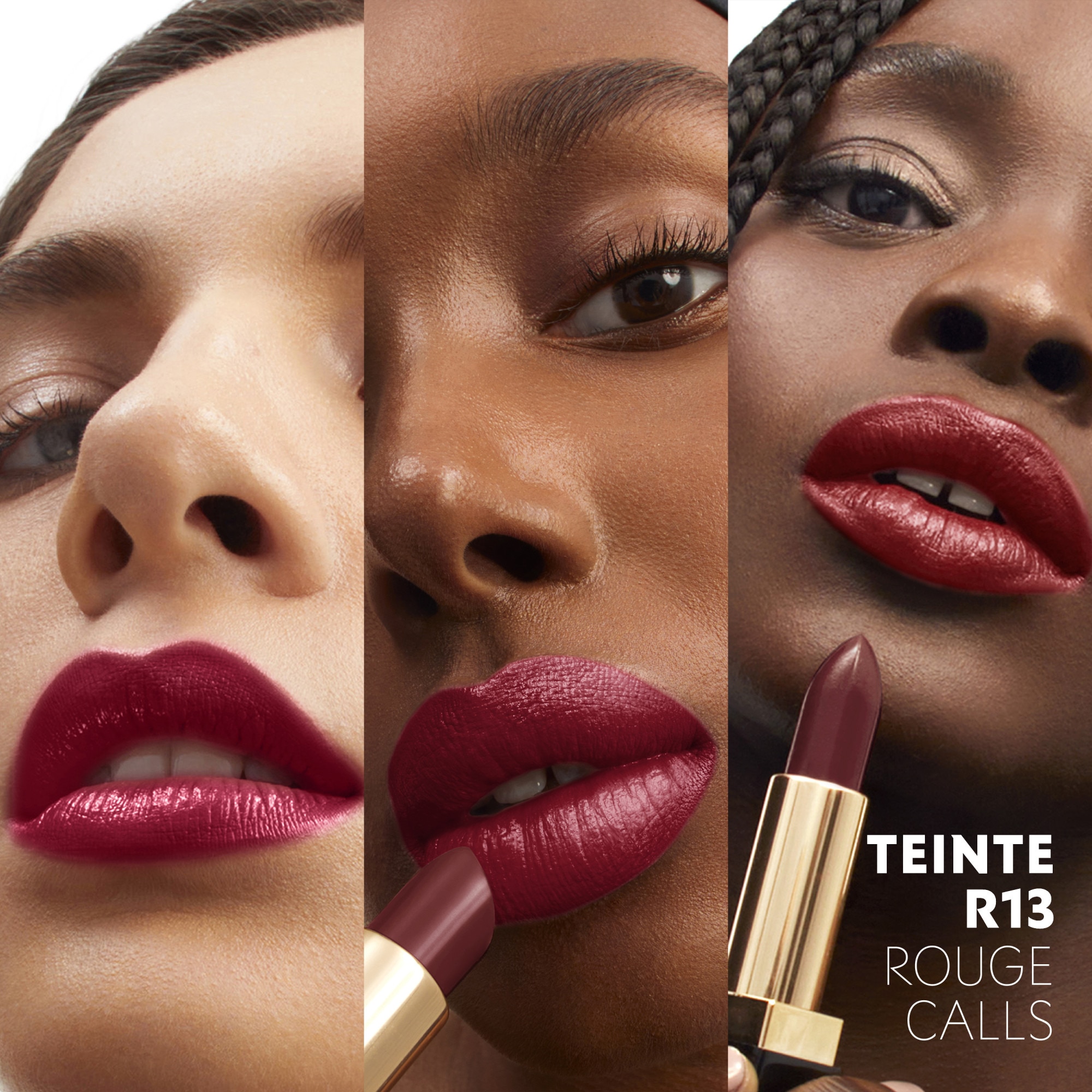 Rouge à lèvres fini satin