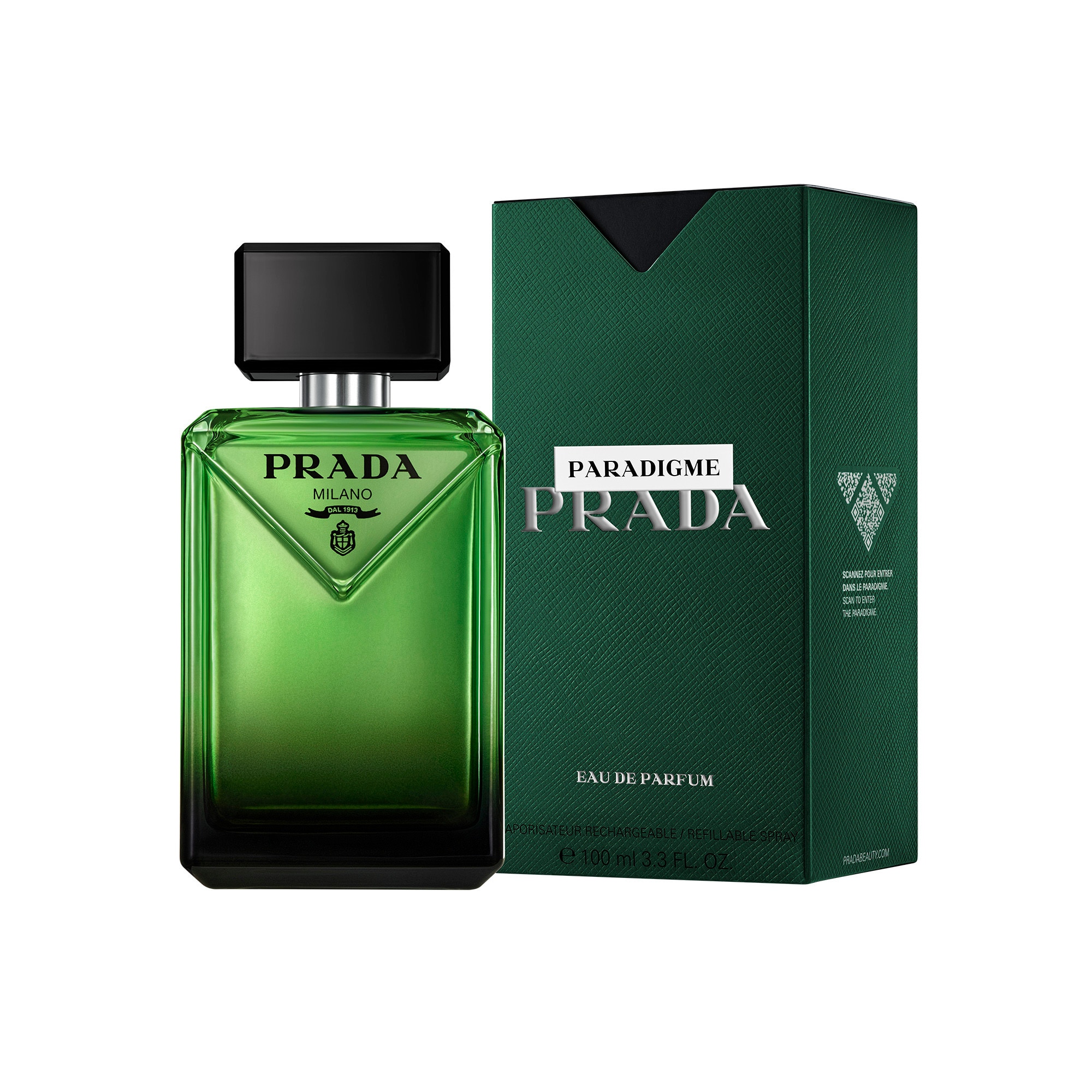 100mL Prada PARADIGME Eau de parfum - rechargeable 1 of 4