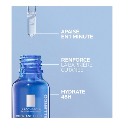 20ML LA ROCHE POSAY TOLERIANE ULTRA DERMALLERGO Sérum ulra-apaisant réparateur peaux sensibles  1 of 4 