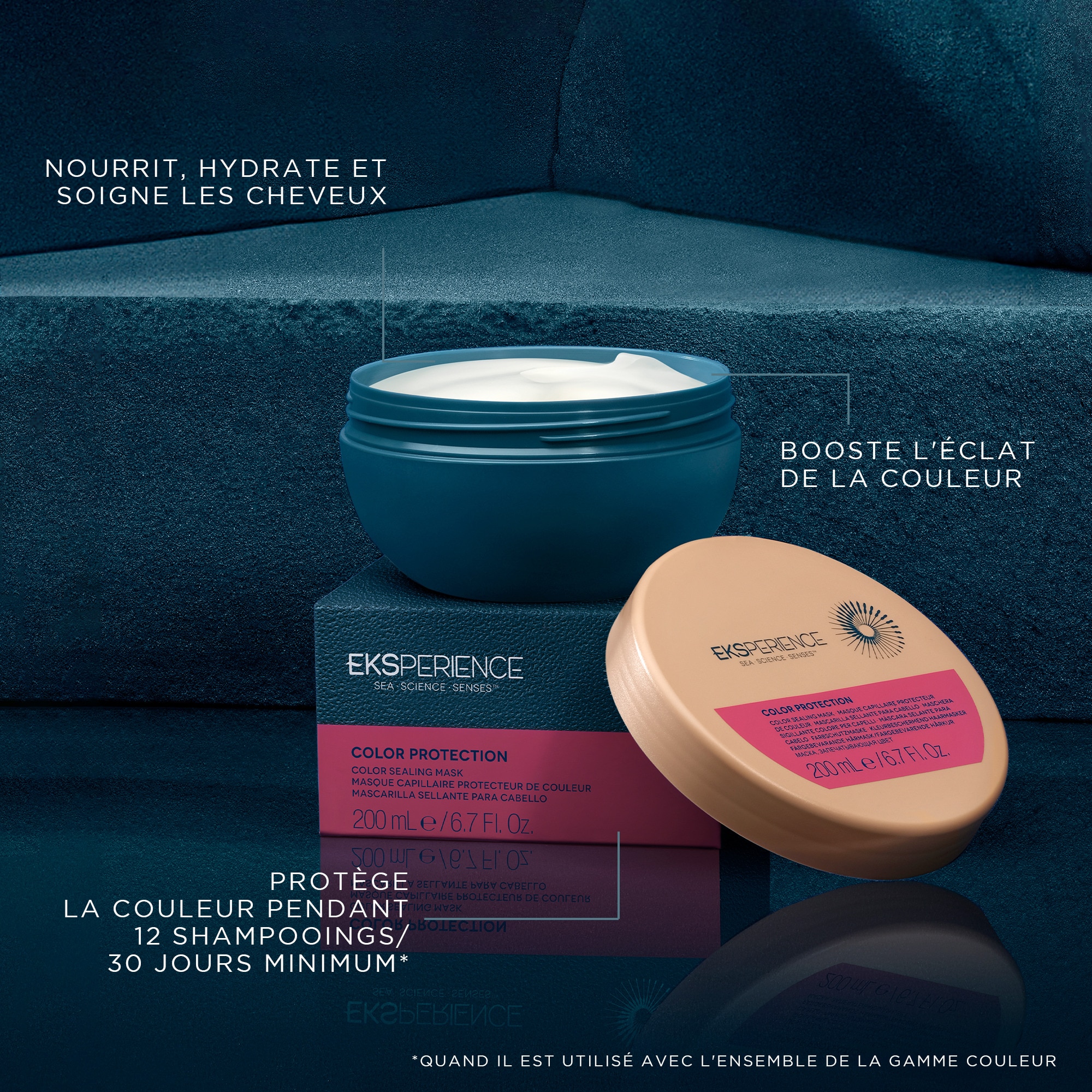 Masque protecteur de couleur