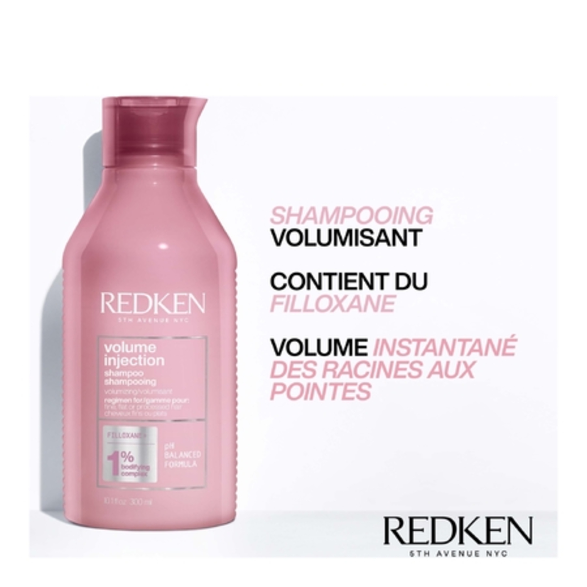 Shampoing volumisant cheveux fins et plats