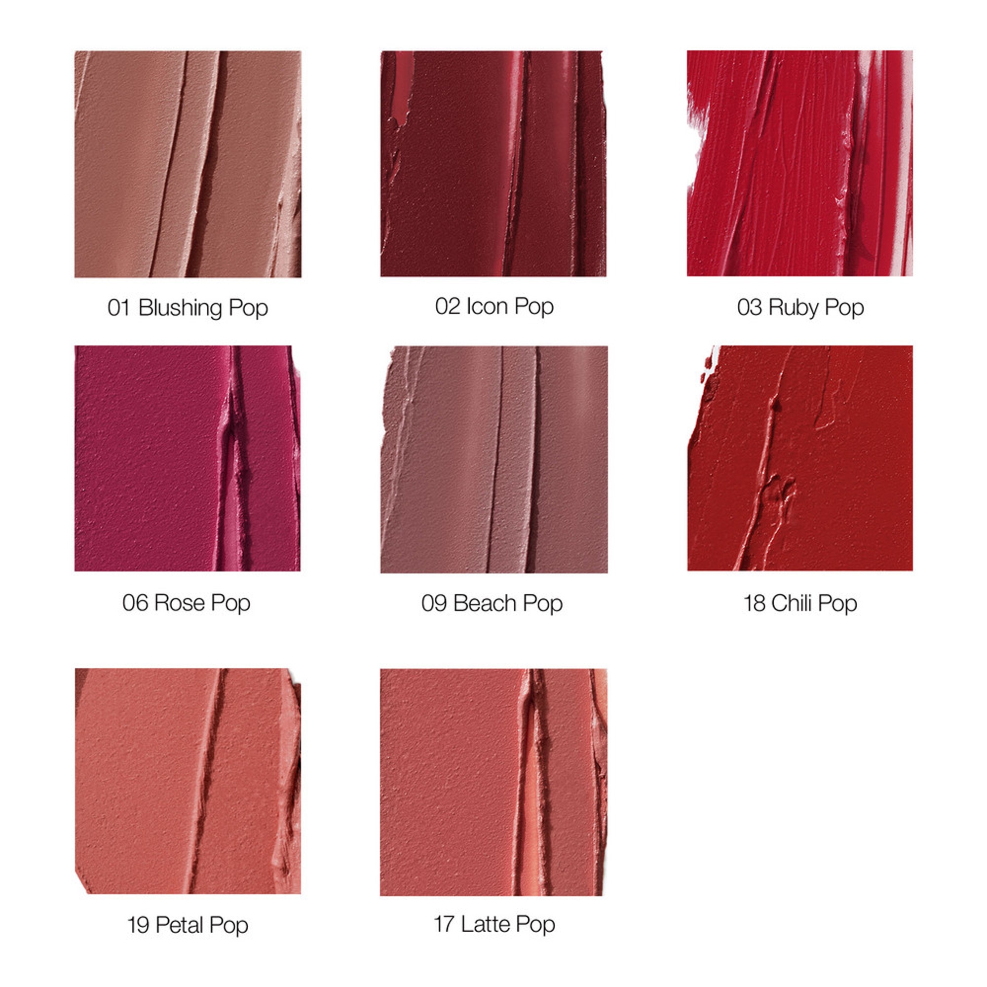 Rouge à lèvres longue tenue - fini brillant, satiné et mat