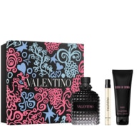  Valentino BORN IN ROMA UOMO Coffret - eau de toilette + gel douche + format voyage  