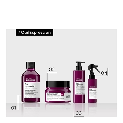 Crème-en-gelée activatrice de définition sans rinçage avec protection thermique