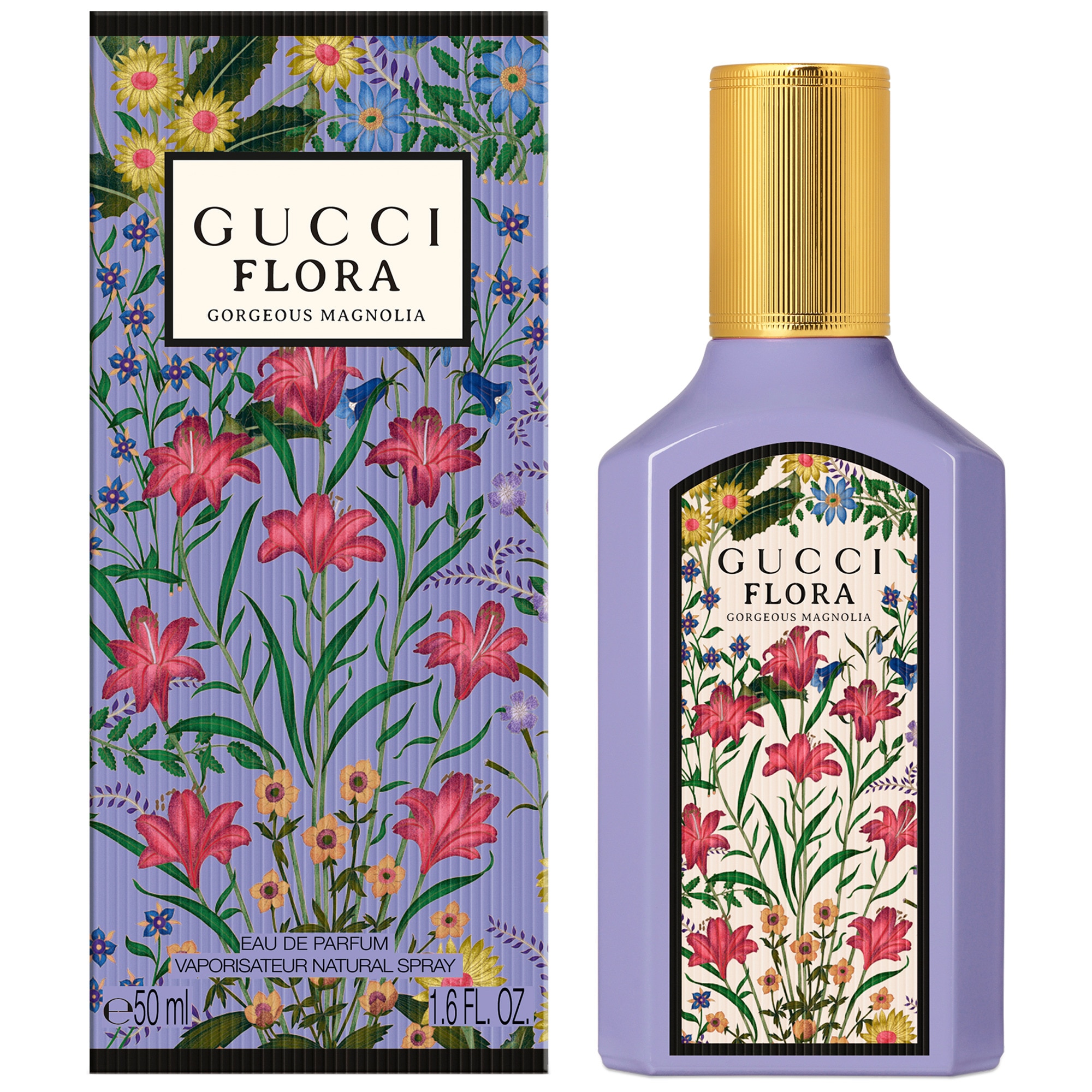 50ML Gucci FLORA GORGEOUS MAGNOLIA Eau de parfum  2 of 3 Eau de parfum