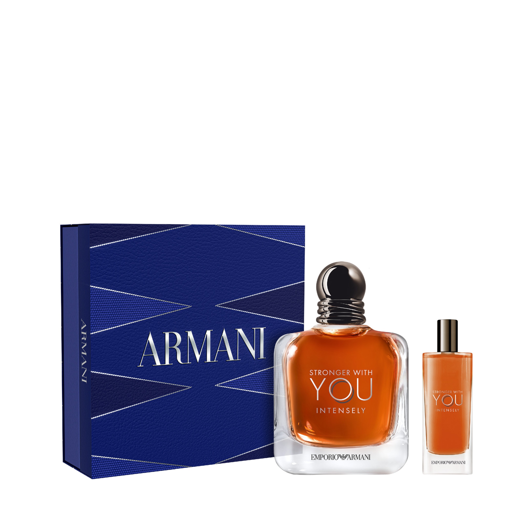 Armani - Stronger With You Intensely - Coffret - Eau De Parfum + Format Voyage