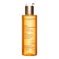 150mL Clarins SOINS DEMAQUILLANTS Huile très démaquillante aux extraits de gentiane jaune & mélisse des Alpes  1 of 2 