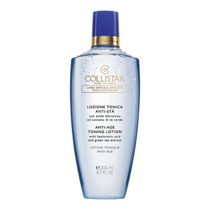 200ML COLLISTAR VISAGE LOTION TONIQUE ANTI-AGE vec acide hyaluronique et extrait de thé vert  1 of 1 