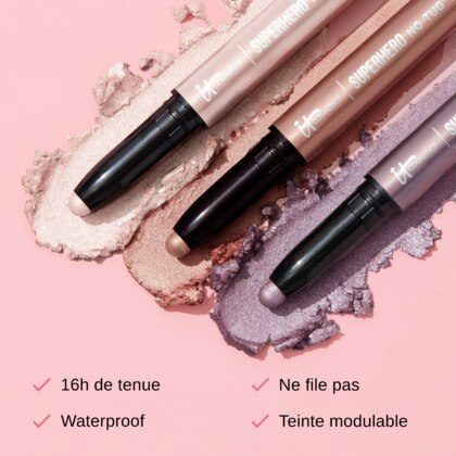  IT COSMETICS SUPERHERO Ombre à paupières en stick  1 of 4 