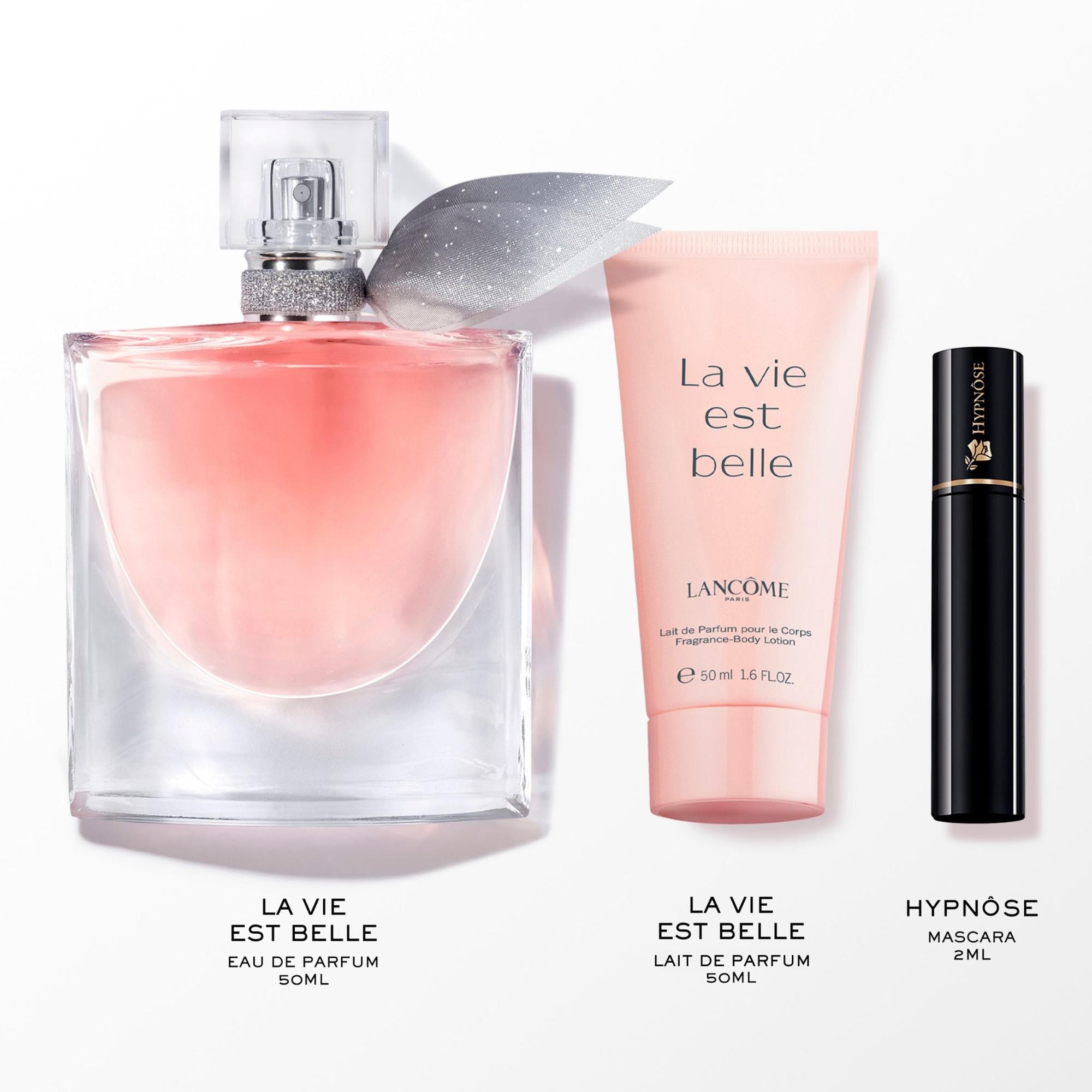 Coffret - eau de parfum + lait pour le corps + mascara