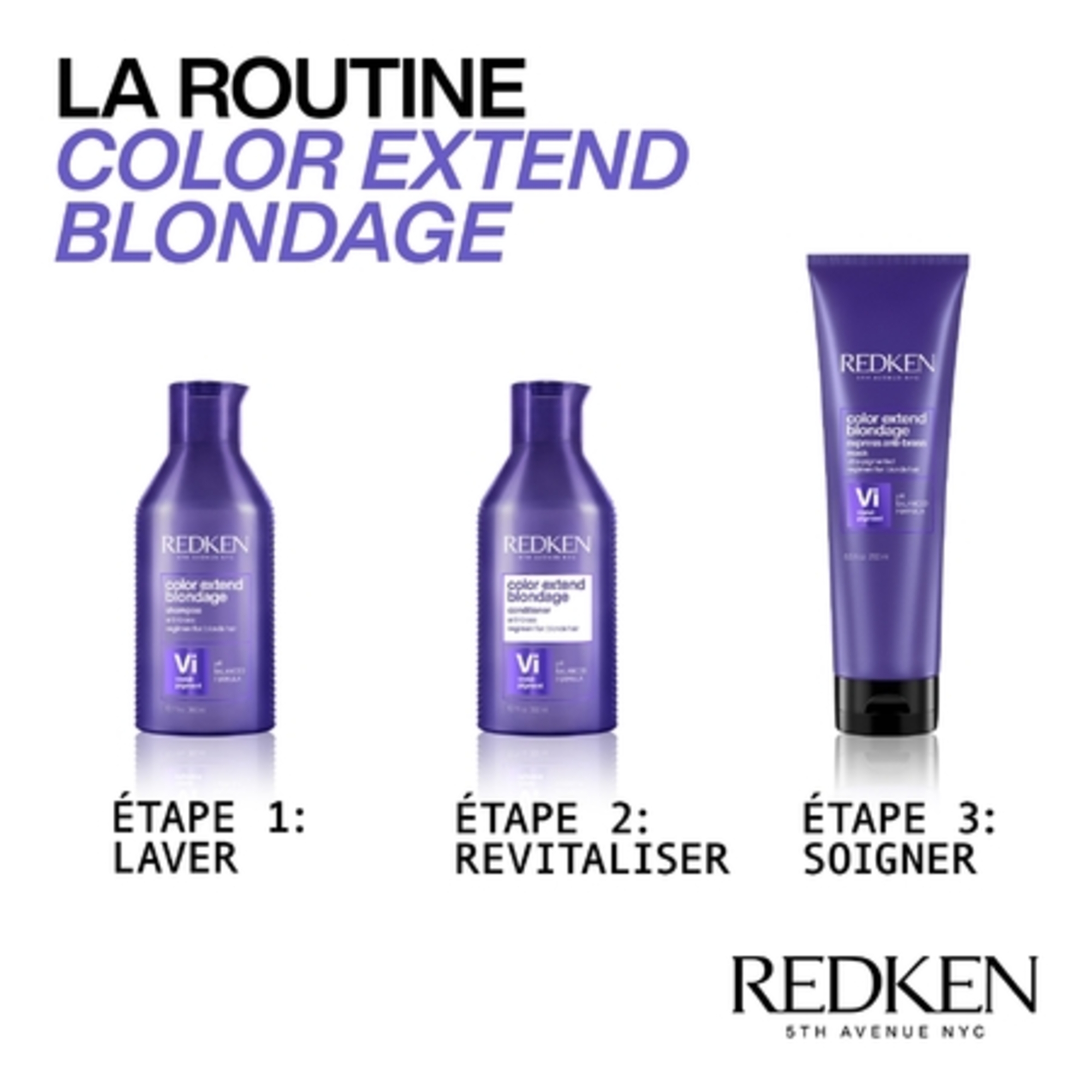 Masque neutralisant cheveux blonds