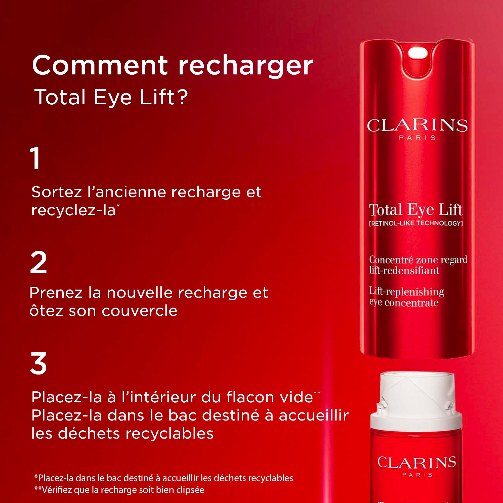 Concentré zone regard lift-redensifiant - recharge