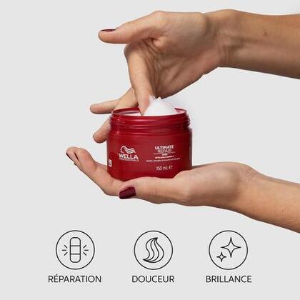 Masque réparation profonde et douceur pour cheveux abîmés