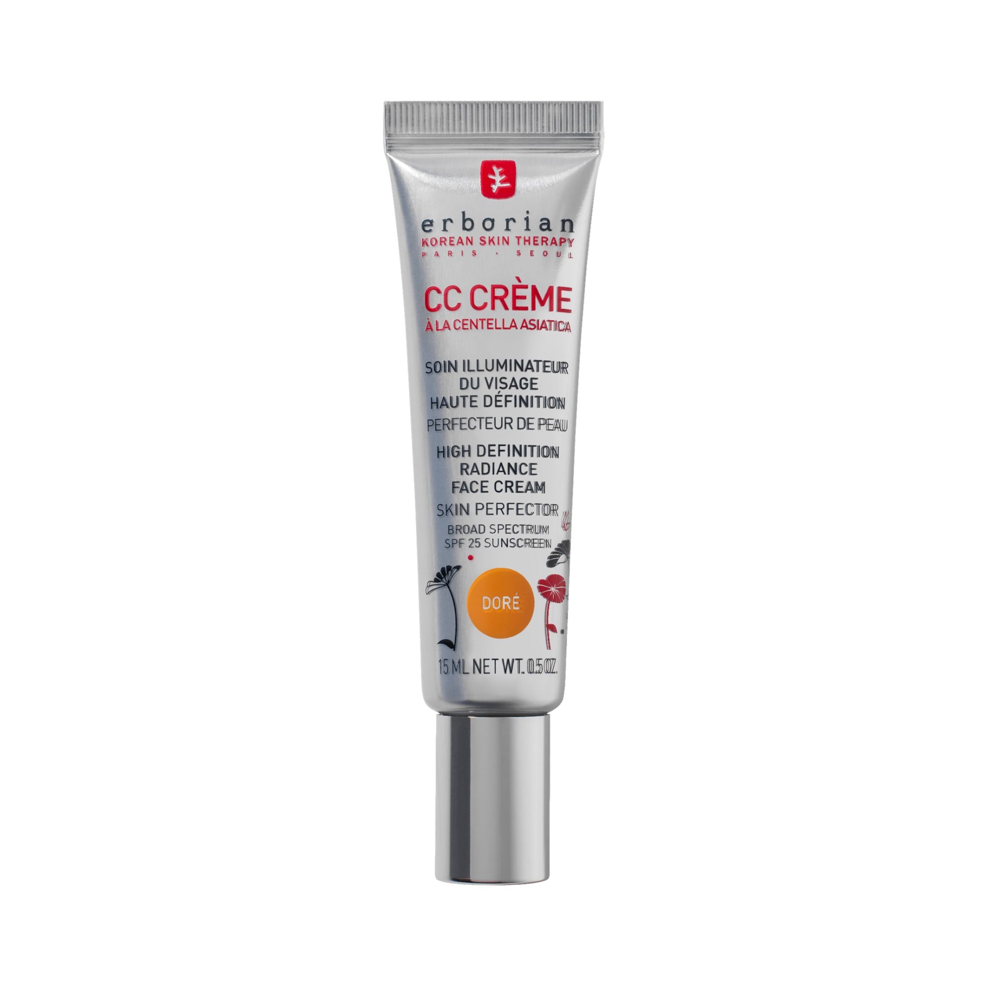 Erborian - Cc Creme À La Centella Asiatica - Soin Illuminateur - Clair - 15ml