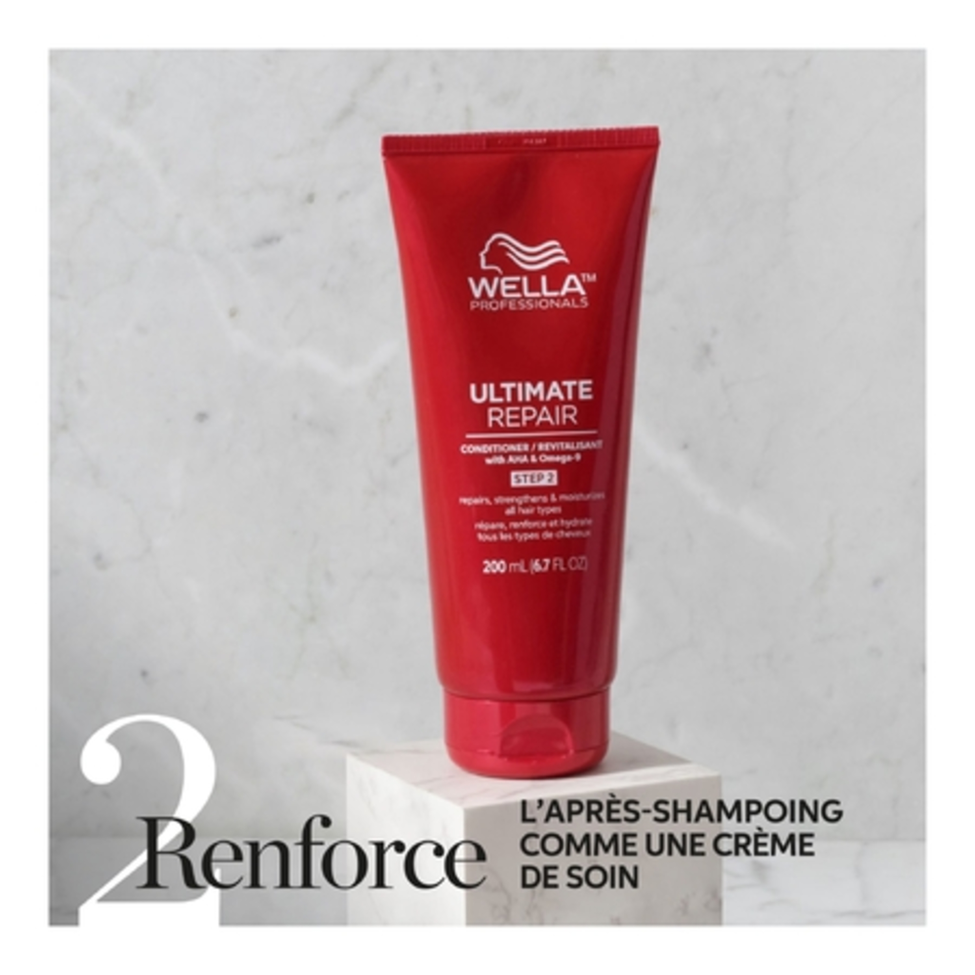 Après-shampoing nourrissant cheveux abîmés