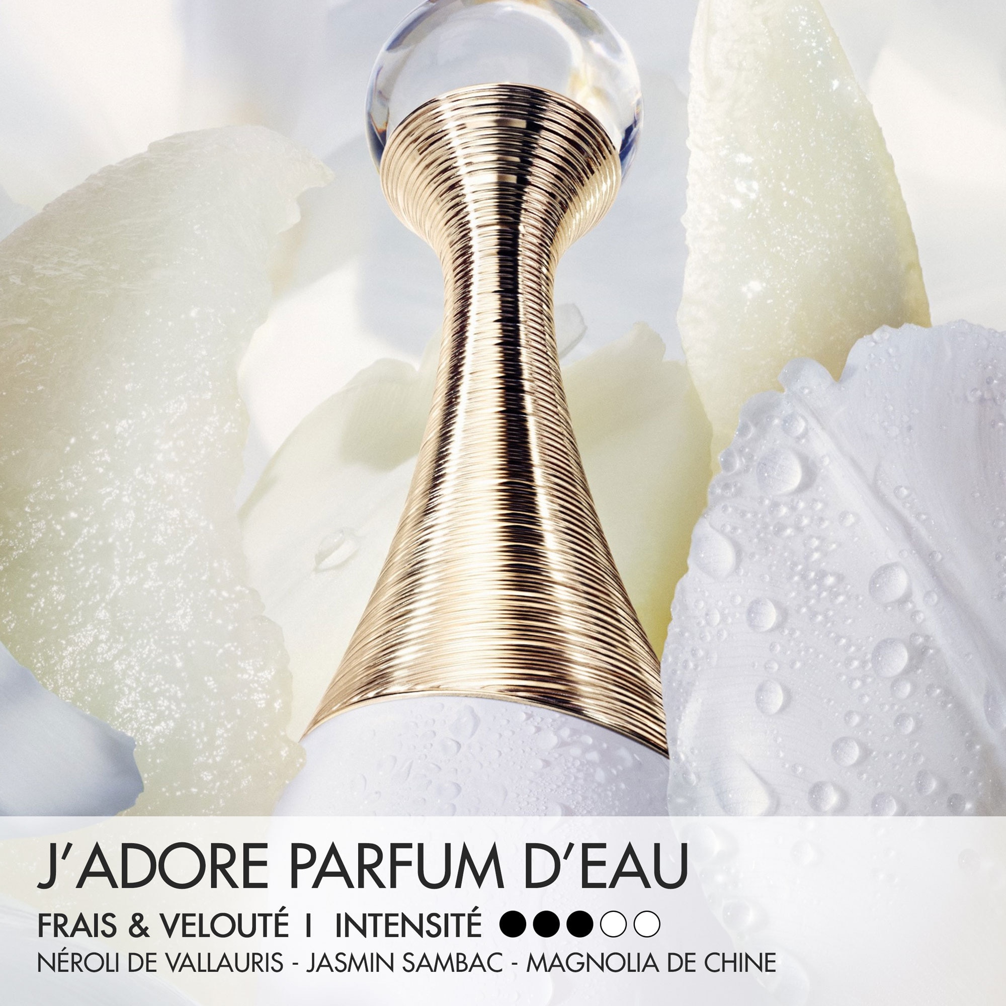 100ML DIOR J'ADORE PARFUM D'EAU Eau de parfum sans alcool 1 of 4