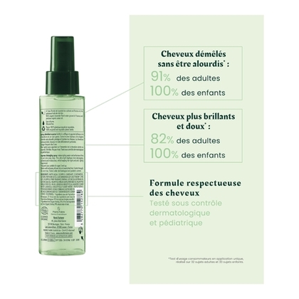 Spray démêlant bio cheveux sans rinçage - lavande & huile de ricin