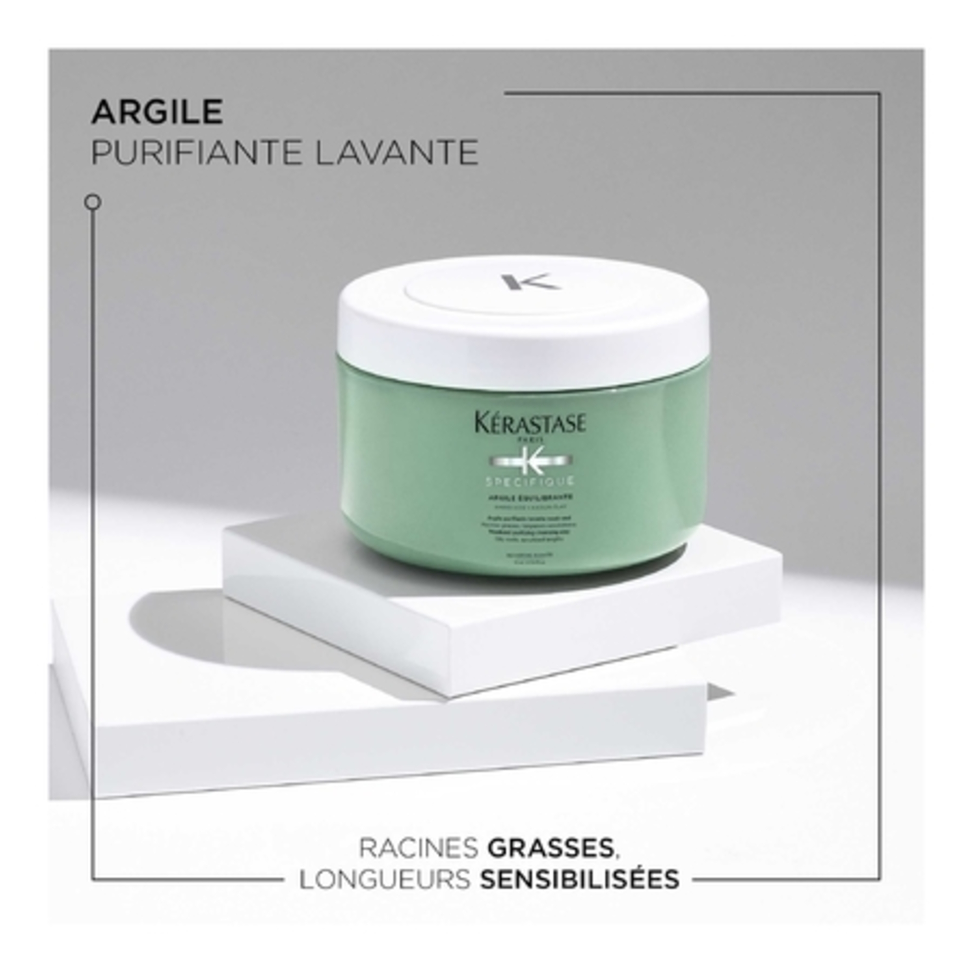 Shampoing argile équilibrante