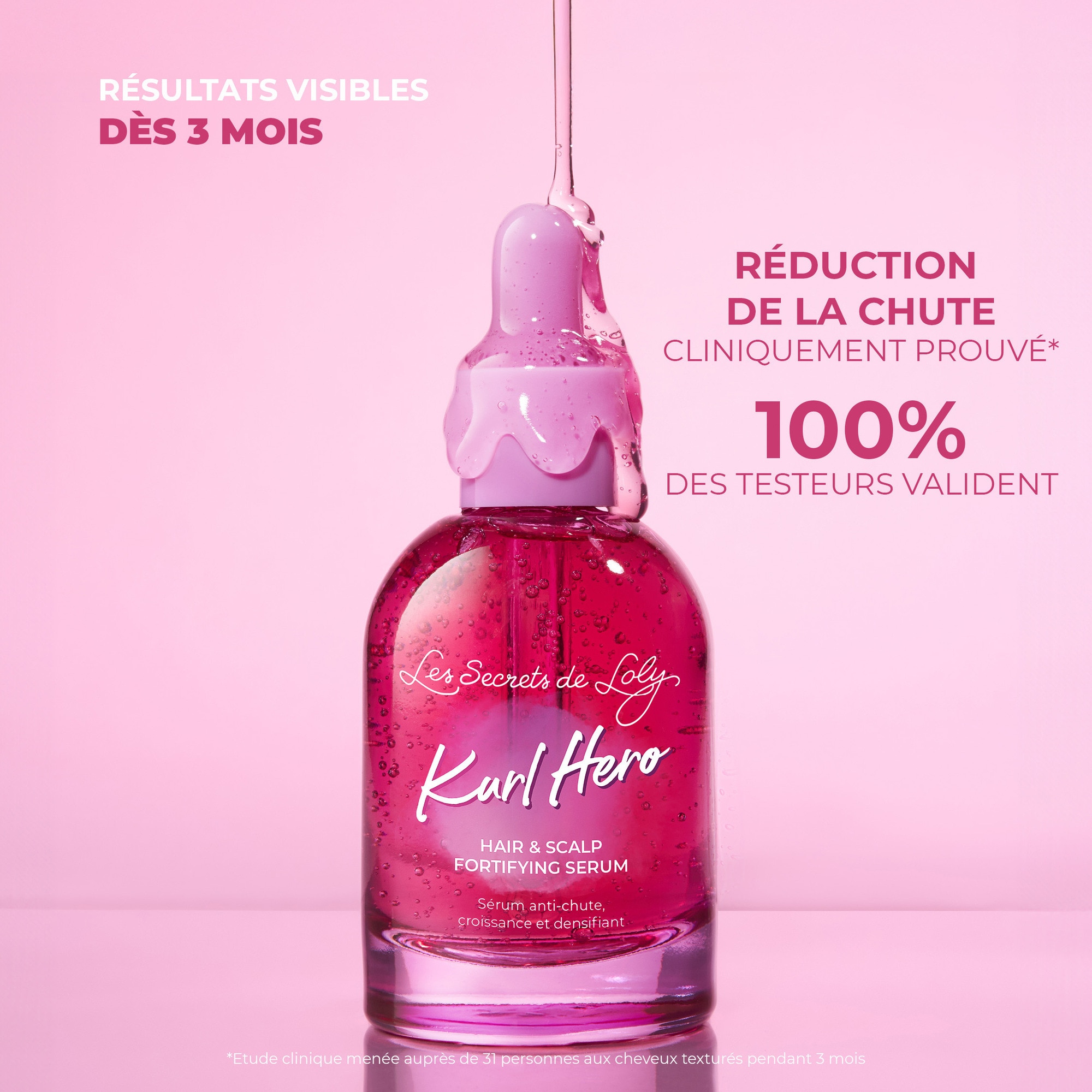 250ml LES SECRETS DE LOLY KURL HERO Sérum anti-chute, croissance et densifiant  1 of 4 