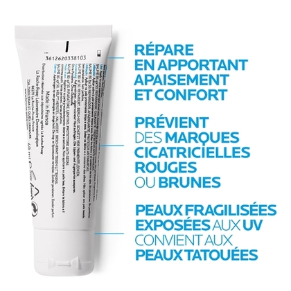 40ML LA ROCHE POSAY CICAPLAST BAUME B5 Baume réparateur anti-marques & irritations cutanées - spf50  1 of 4 