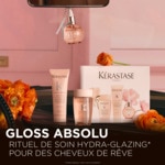  KÉRASTASE GLOSS ABSOLU Coffret - routine shampoing + soin + huile pour cheveux longs sujets aux frisottis  2 of 4 Coffret - routine shampoing + soin + huile pour cheveux longs sujets aux frisottis