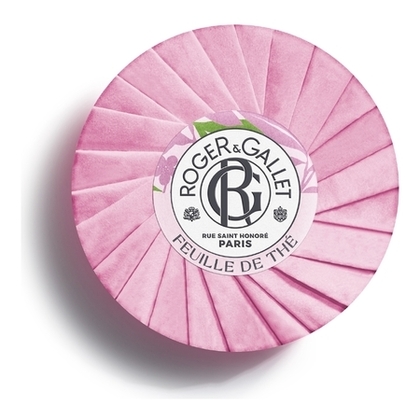 100G Roger & Gallet FEUILLE DE THE Savon bienfaisant  1 of 4 