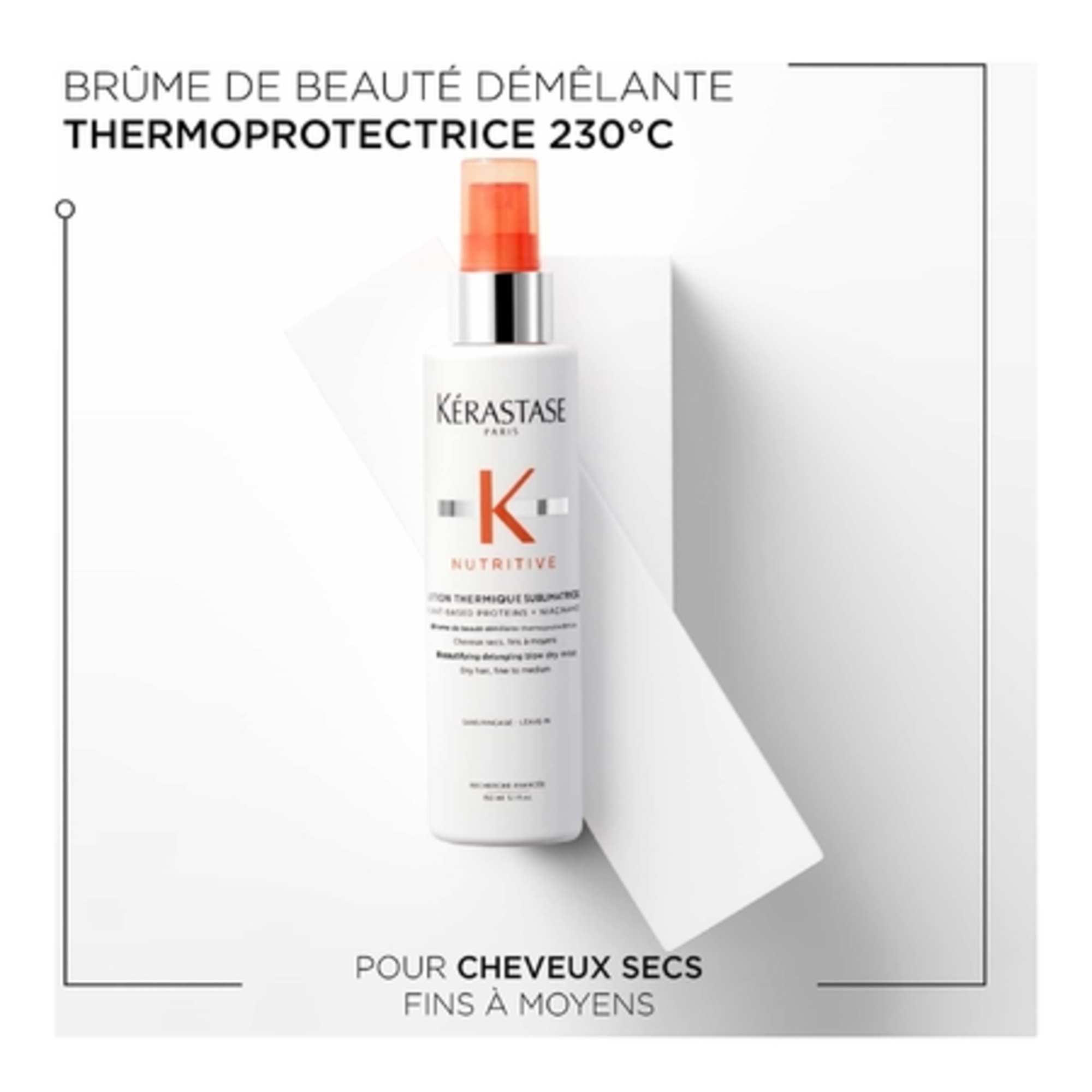 Lotion thermique sublimatrice