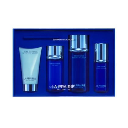 Coffret - nettoyant mousse + brume + lotion essentielle + hydro-émulsion