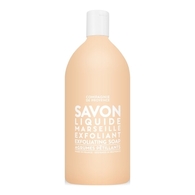 1L LA COMPAGNIE DE PROVENCE EXTRA PUR Recharge savon liquide de Marseille exfoliant  1 of 2 