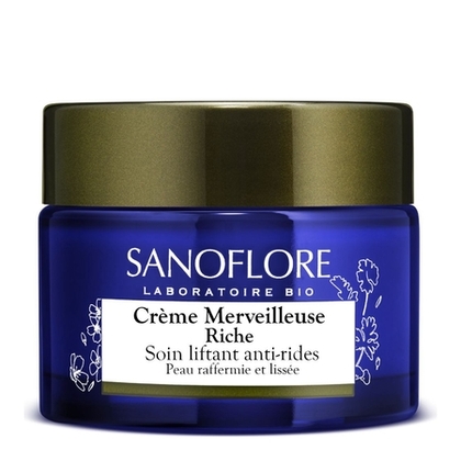 50ml SANOFLORE MERVEILLEUSE Crème visage riche lift anti-rides certifiée bio  1 of 1 