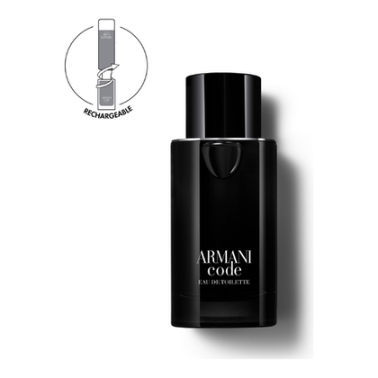 75mL Armani ARMANI CODE Eau de toilette - rechargeable  1 of 3 