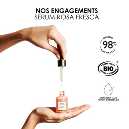 30ML SANOFLORE ROSA FRESCA Sérum réhydratant rosa fresca  1 of 4 