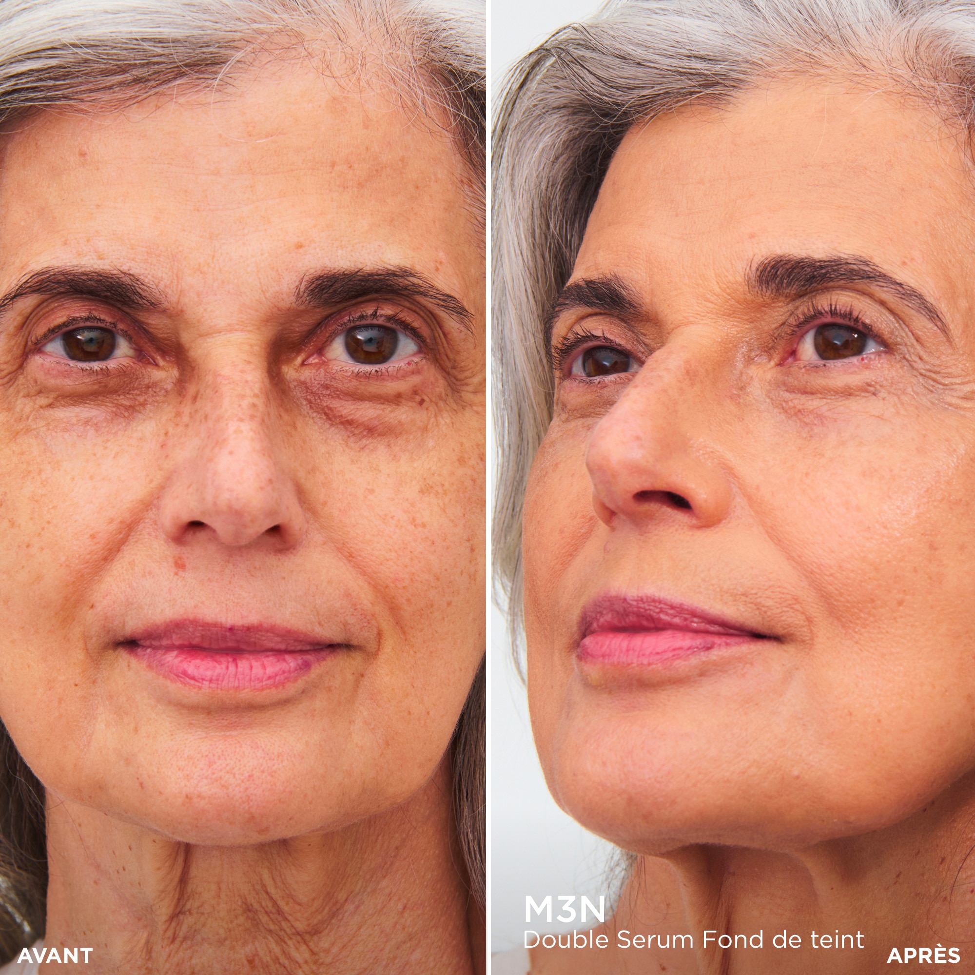 Double serum fond de teint