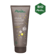 200ML MELVITA HOMME Gel douche énergisant 2 en 1  1 of 2 