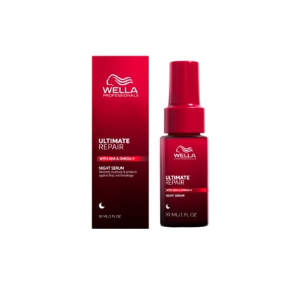 30ML WELLA PROFESSIONALS ULTIMATE REPAIR Sérum de nuit sans rinçage pour cheveux abîmés  1 of 4 