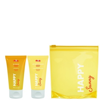  MARIONNAUD GAMME BAIN HAPPY Duo Voyage HAPPY Sunny Ananas & Vanille  1 of 4 