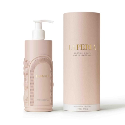 200ML LA PERLA INVISIBLE TOUCH Huile apaisante pour le bain et la douche  1 of 4 