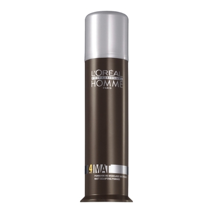 80ML L'ORÉAL PROFESSIONNEL L'ORÉAL PROFESSIONNEL HOMME MAT Pommade de modelage matifiante  1 of 1 Pommade de modelage matifiante